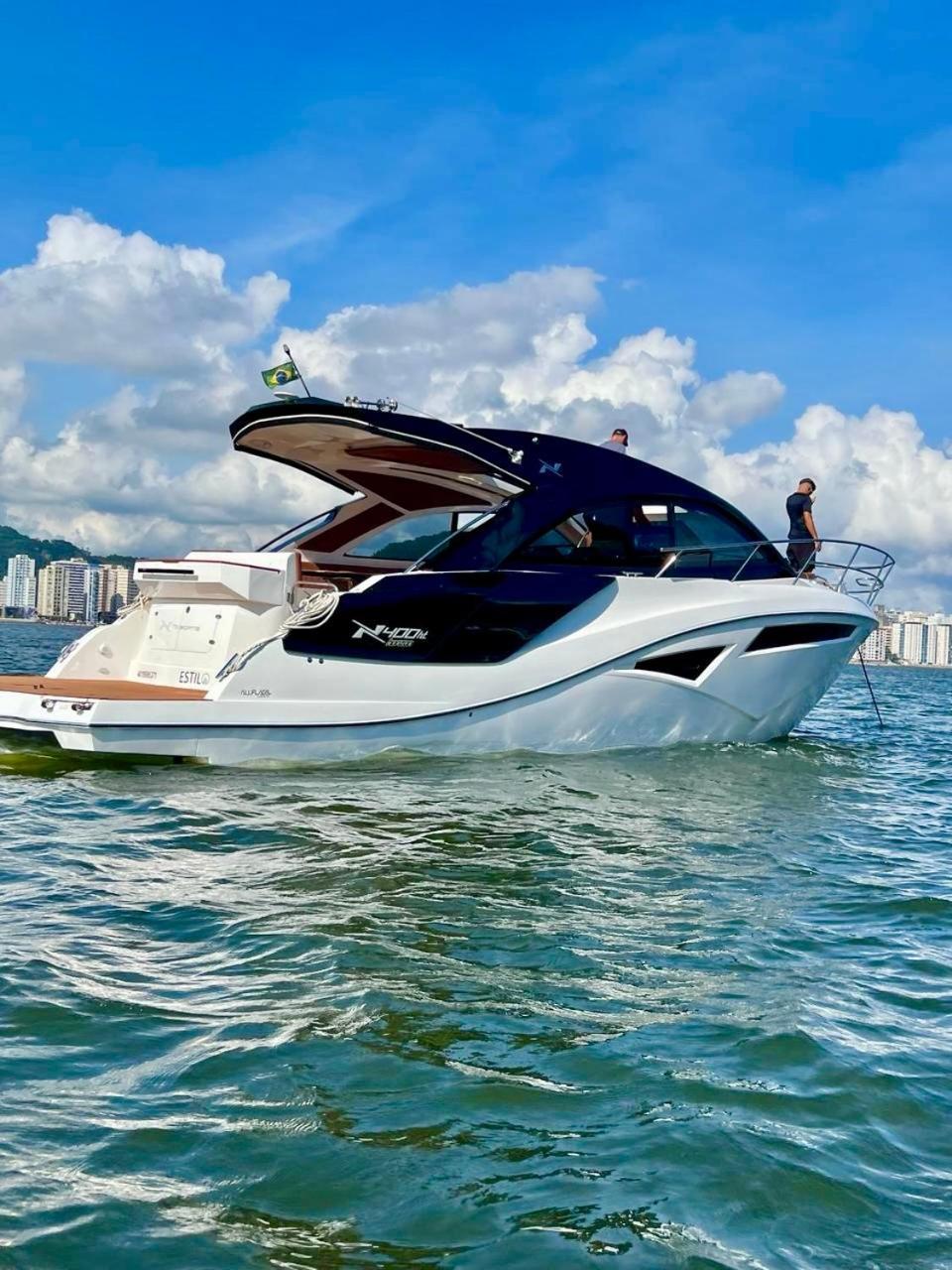 Apartamento Impecavel Completo Proximo A Praia Com Barco Opcional 瓜鲁雅 外观 照片